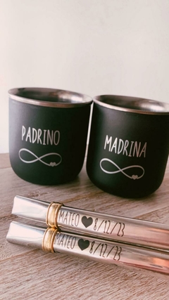 Imagen de Mate de acero inoxidable personalizado