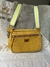BANDOLERA 100% CUERO de GAMUZA - mostaza - - comprar online