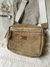BANDOLERA 100% CUERO GAMUZA- Beige- - comprar online