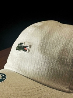 Boné LACOSTE Ajustável Logo Bordado Minimalista - comprar online