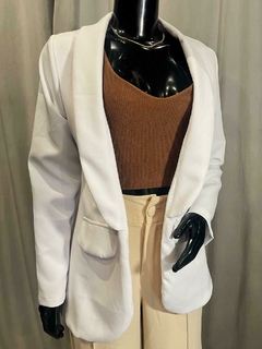Blazer Corte em Alfaiataria