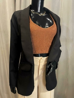 Blazer Corte em Alfaiataria