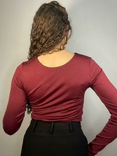 Body Manga Longa Essentials - loja online
