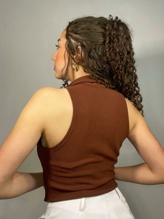 Colete Cropped Alfaiataria Essentials - comprar online