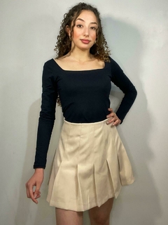 Saia Plissada Essentials - loja online