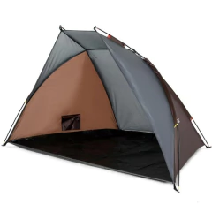 Carpa Klimber Playera Paraviento Filtro Uv50+ 2p COLOR MARRON
