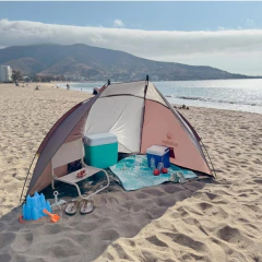 Carpa Klimber Playera Paraviento Filtro Uv50+ 2p COLOR MARRON - comprar online