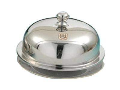 Tapa Platos 26 Cms. C/Perilla Acero Inox. Europa Vima