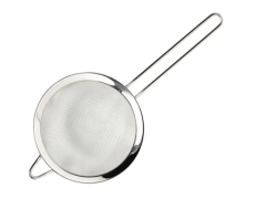 Colador Doble Malla 10 Cms. Aro Acero - Crystal Rock