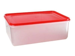 Tupper 4 L. Rectangular 25X17.5X9 Cms.- Ipro