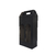Maletin x 2 Botellas negro liso con ventana