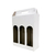 Maletín x 3 Botellas Blanca con Ventana - comprar online