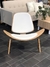 Sillon CH07 Carl Hansen ASH+White - tienda online