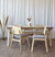 Mesa Alba Natural White - TIENDA DOMESTICA