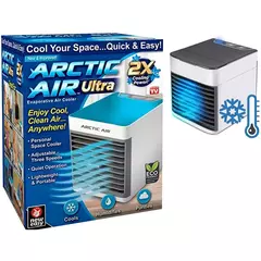DAFUSHOP Mini Ar Condicionado Portátil Cooler Umidificador Climatizador Luz Led - ScottWorld