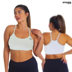 Top Fitness para Malhar Treino Academia Alça Suplex Sem Bojo Snugg - loja online