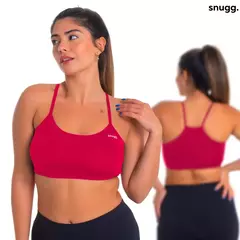 Top Fitness para Malhar Treino Academia Alça Suplex Sem Bojo Snugg