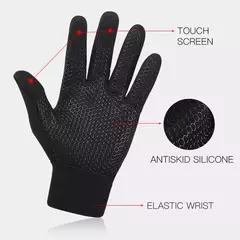 Luvas de inverno esporte ao ar livre tela sensível ao toque bicicleta ciclismo - comprar online