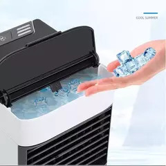 DAFUSHOP Mini Ar Condicionado Portátil Cooler Umidificador Climatizador Luz Led na internet