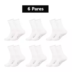6 Pares, Meias Antibacterianas Masculinas 100% Algodão, Casuais de Negócios, L na internet