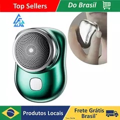 Mini Barbeator portátil para Barba, Dual Finalade, Tipo C Carga