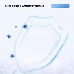 6 Pares, Meias Antibacterianas Masculinas 100% Algodão, Casuais de Negócios, L - ScottWorld