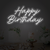 Neon Led 'Happy Birthday' - comprar online