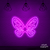 Neon Led 'Asas Borboleta'