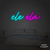 Neon Led Ela e Ele