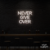 Neon Led Never Give Over - comprar online