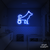 Neon Led Cachorro de Rodinhas