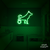 Neon Led Cachorro de Rodinhas
