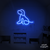 Neon Led Dog Sentado