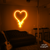 Neon Led Coração Derretido - loja online