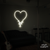 Neon Led Coração Derretido - Iluminação Neon LED - NeonCustom