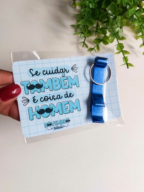 CHAVEIRO METAL ABRIDOR | PERSONALIZADO