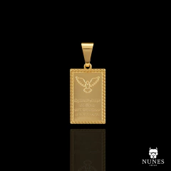 PINGENTE ESPIRITO SANTO 2X1.3CM ( 1.8G ) - BANHADO A OURO 18K