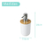 Dispenser Jabón Líquido Blanco Bamboo Circular Baño Cocina en internet