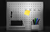 Panel Organizador Pared Memo Board Acero Inoxidable Oficina - tienda online