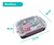 Lunchera Vianda Box C/ Cierre Hermético 21x16cm Acero Inox - hogaresmodernosbazar