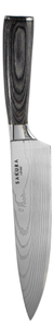 Cuchillo Acero Inoxidable Chef Sakura Diseño Damasco 33cm