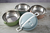 Lunchera Vianda Box De 3 Pisos De Acero Inox Redonda 2100ml en internet