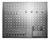 Panel Organizador Pared Memo Board Acero Inoxidable Oficina