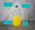 Botella Vidrio 1l Con Asa Cocina Tapa Hermética Textura - comprar online