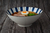 Bowl Cuenco De Cerámica Ramen Diseño Flor De Otoño 20 X 8cm