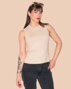 MUSCULOSA HERRERA LATTE - comprar online