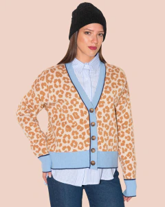 CARDIGAN AFRICA LATTE - comprar online