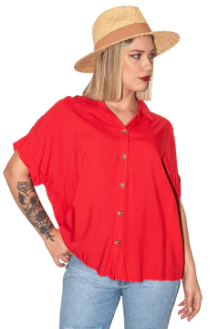 CAMISA BARU RED - BLACKMAPA