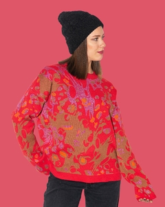 SWEATER LILY RED