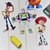 Toppers o Figuras en Cartulina - 6 unidades